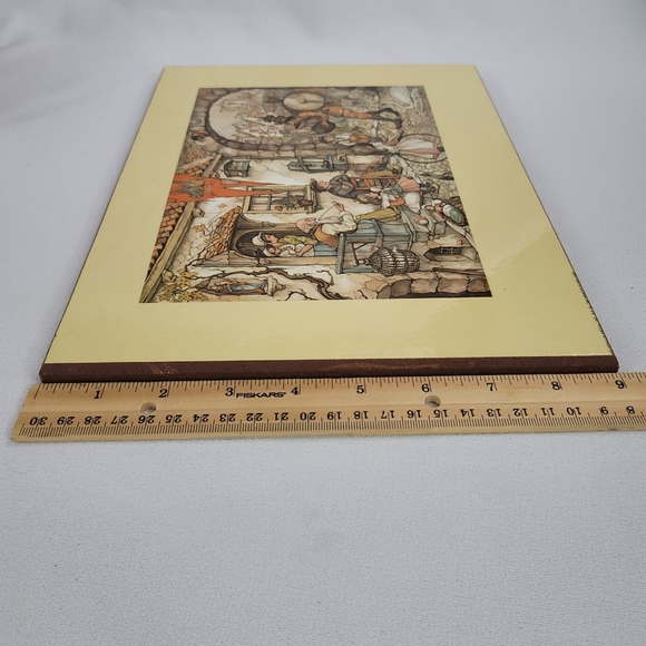 Vtg Anton Pieck One Man Band Picture - Donald Art Co NY - Picture 10 of 15